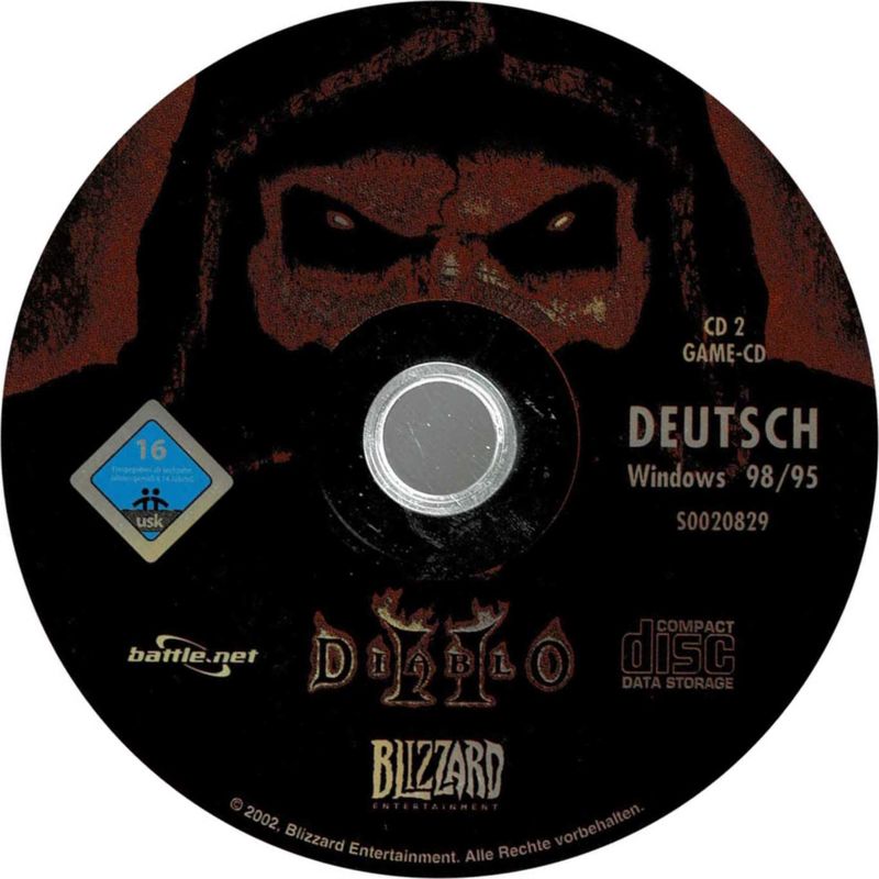 Media for Diablo II: Battle Chest (Macintosh and Windows) (BestSeller Series release (post-2003)): Diablo II - Disc 2